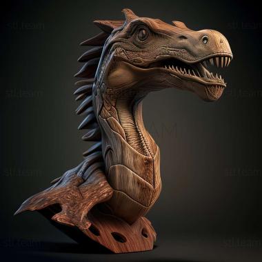 3D модель Demandasaurus darwini (STL)